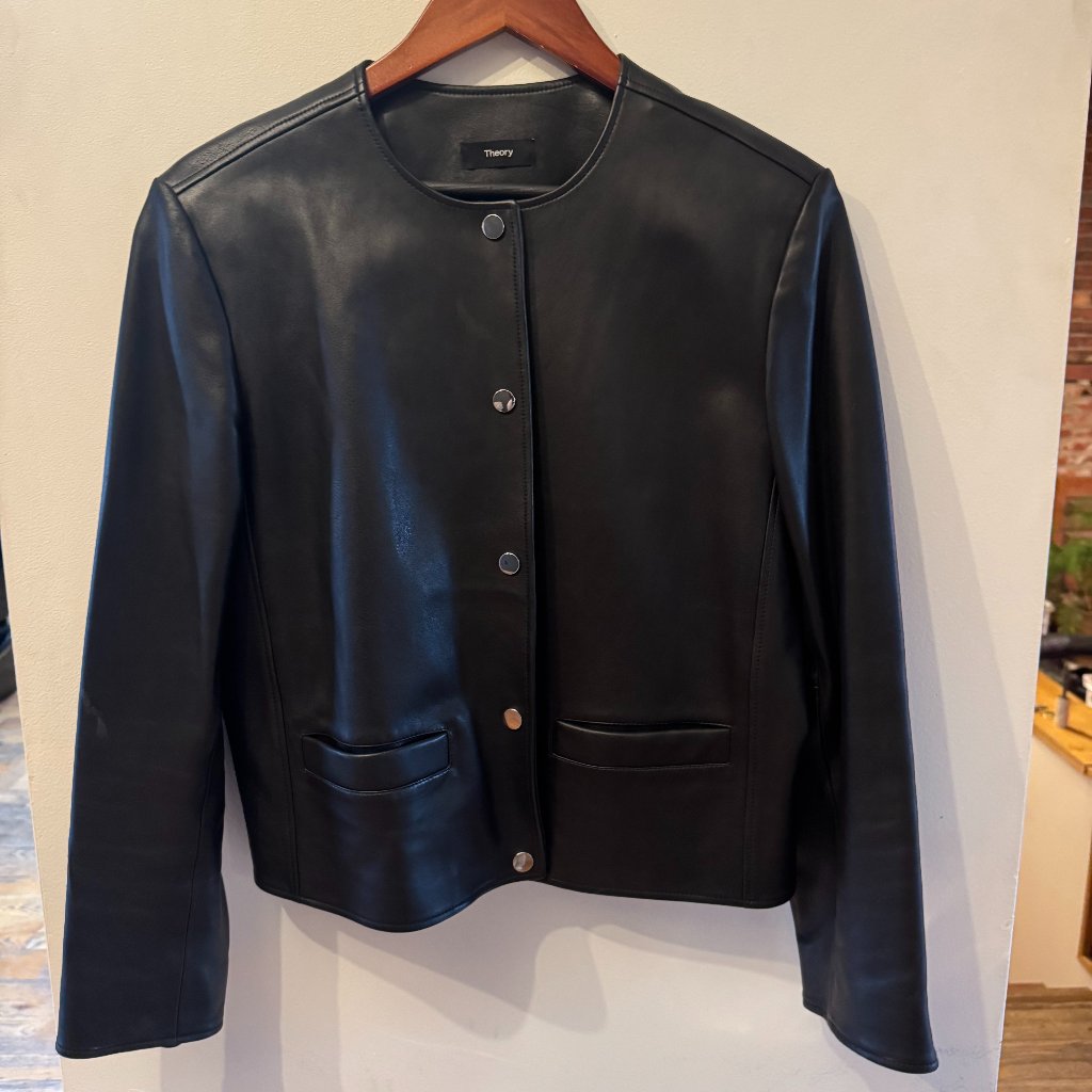 Theory Lambskin Leather Jacket - Like New
